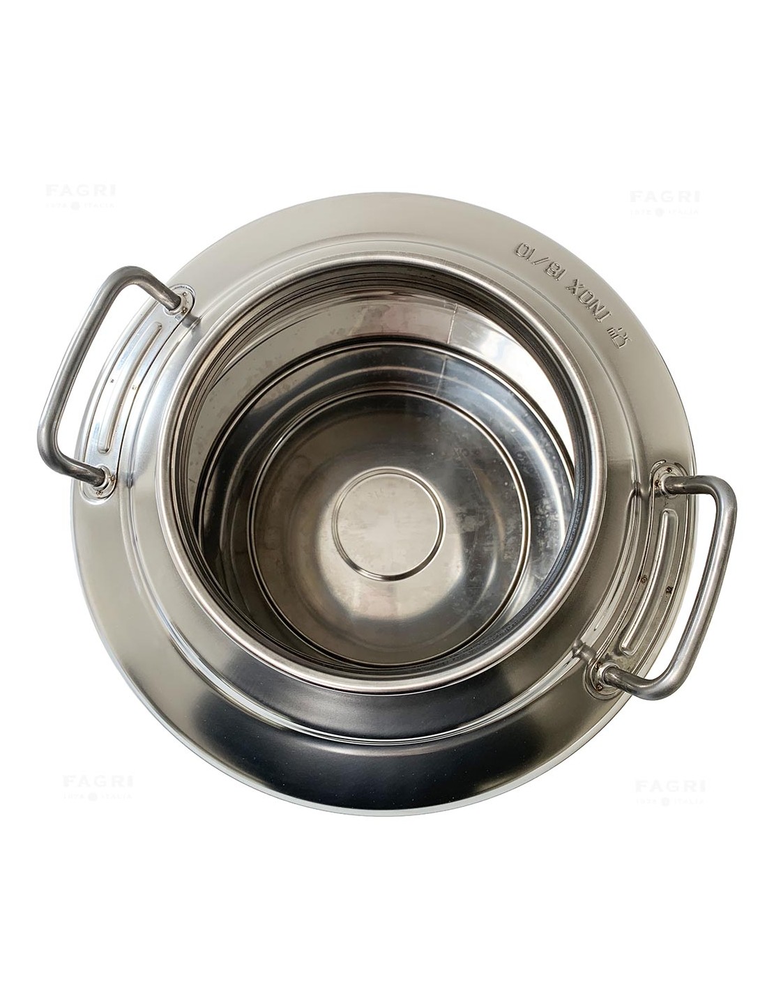 Citerne pour huile d’olive 20L – Inox 18 Sansone Italia