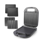 Appareil 3 en 1 Sayona – Panini, Gaufrier et Zouza 1400 W